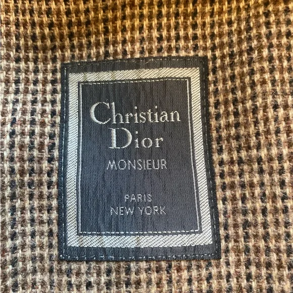 Christian Dior Monsieur Tan Trench Coat- Size Medium/40R